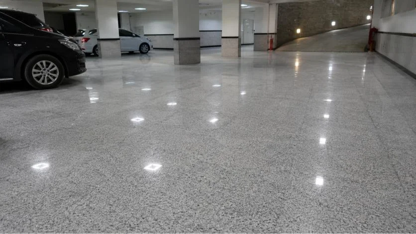 سنگ پارکینگ و رمپ